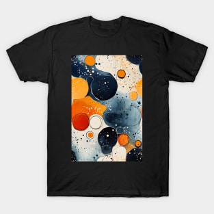 Abstract pattern of water colors T-Shirt